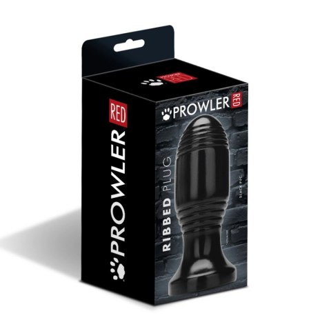 Korek analny prążkowany Prowler Red