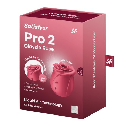 Satisfyer - Pulsacyjny wibrator klasyczna róża Pro 2