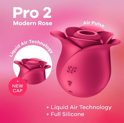 Satisfyer - Pulsacyjny wibrator nowoczesna róża Pro 2