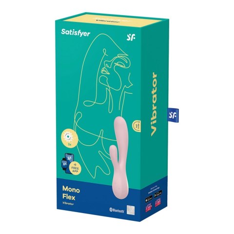 Satisfyer - Wibrator podwójny króliczek Mono