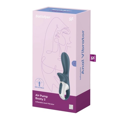 Dmuchany wibrator analny Air Pump Satisfyer