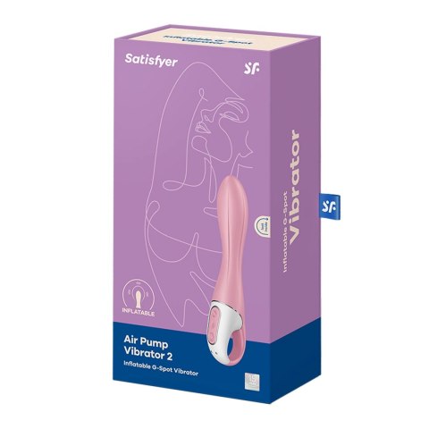 Dmuchany wibrator do punktu G Air Pump Satisfyer