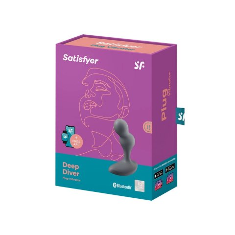 Wibrujący plug Deep Diver Satisfyer