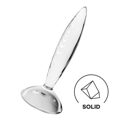 Szklane dildo Sparkling satisfyer