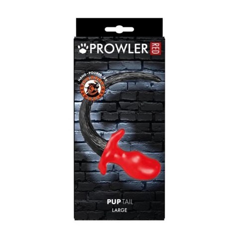 Korek analny diabelski duży Prowler Red