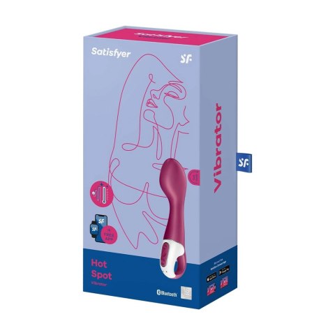 Zakrzywiony wibrator Hot Spot Satisfyer