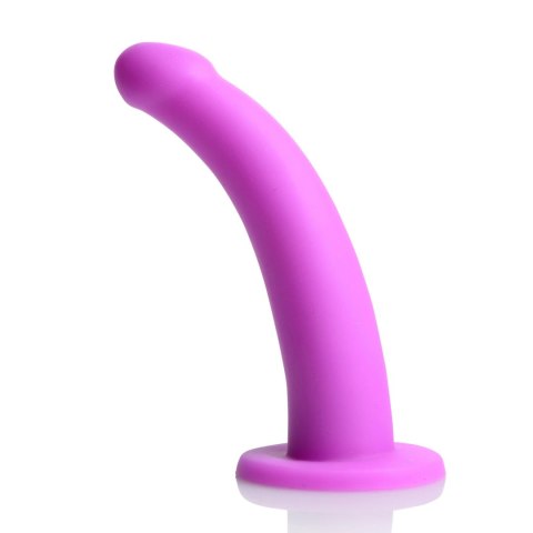 Silikonowe dildo G-Spot z uprzężą