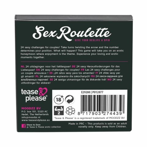 Gra erotyczna - Sex Roulette Love & Marriage