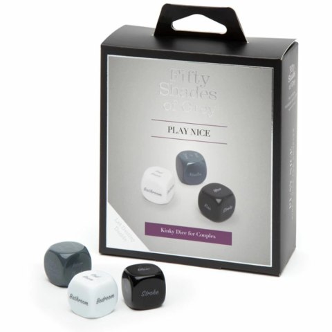 Kości do gry - Fifty Shades of Grey Play Nice Role Play Dice