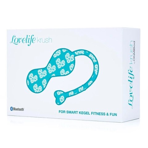 Kulki gejszy - Lovelife by OhMiBod Krush Turquoise