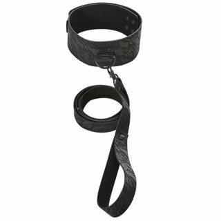 Obroża i smycz - Sportsheets Sincerely Locking Lace Collar & Leash