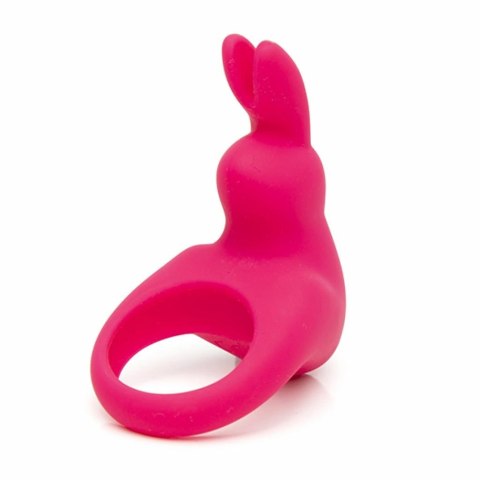 Pierścień wibrujący - Happy Rabbit Rechargeable Vibrating Rabbit Cock Ring Pink