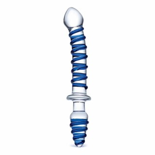 Szklane dildo - Glas Mr. Swirly Double Ended