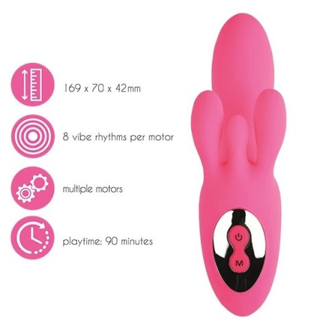 Wibrator - FeelzToys TriVibe Pink