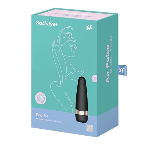 Wibrator z masażerem powietrznym - Satisfyer Pro 3 Vibration