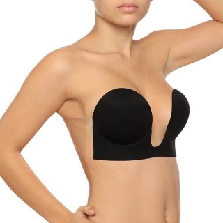 Biustonosz ze skrzydełkami - Bye Bra U-Style Bra Miseczka C Black