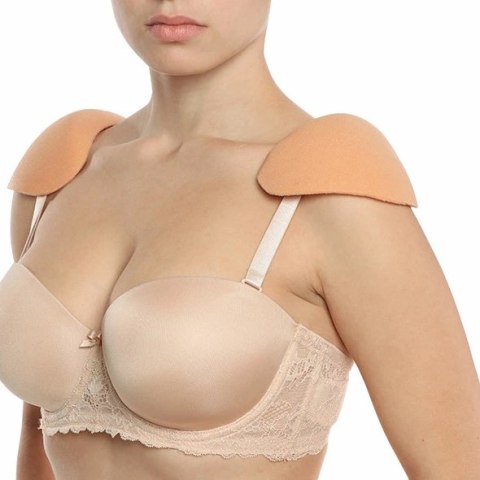 Nakładki na ramiona - Bye Bra Shoulder Bra Pads Nude