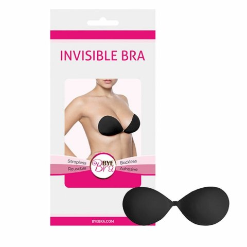 Niewidzialny biustonosz - Bye Bra Invisible Bra Miseczka C Black