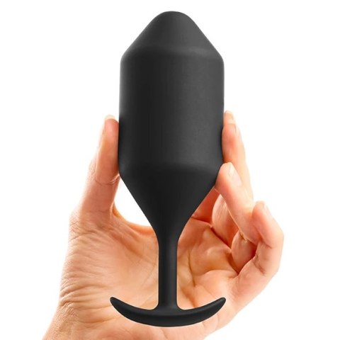 Plug analny - B-Vibe Snug Plug 5 Black