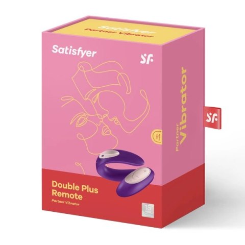 Wibrator dla par - Satisfyer Double Plus Remote