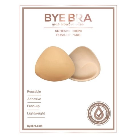 Wkładki przylepne do biustonosza - Bye Bra Adhesive Bikini Push-Up Pads