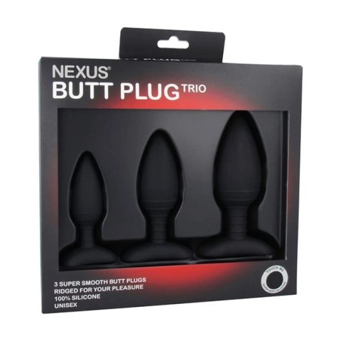 Zestaw plugów analnych - Nexus Butt Plug Trio Set