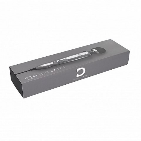 Masażer - Doxy Die Cast 3 Wand Massager Silver