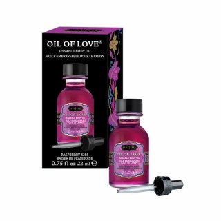 Olejek stymulujący - Kama Sutra Oil of Love Raspberry Kiss 22 ml