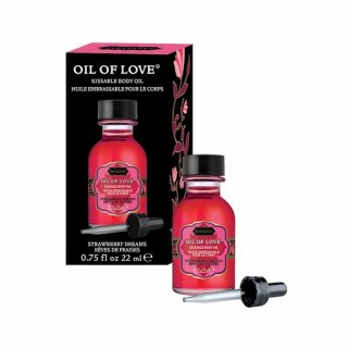 Olejek stymulujący - Kama Sutra Oil of Love Strawberry Dreams 22 ml