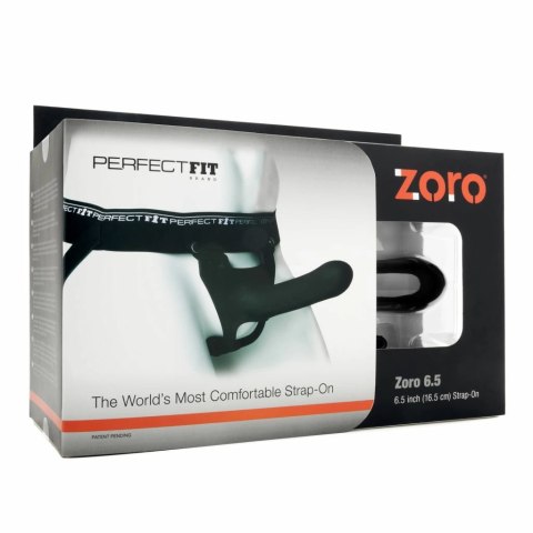 Penis - Perfect Fit Zoro Strap-On 16,5 cm Strap-On Black