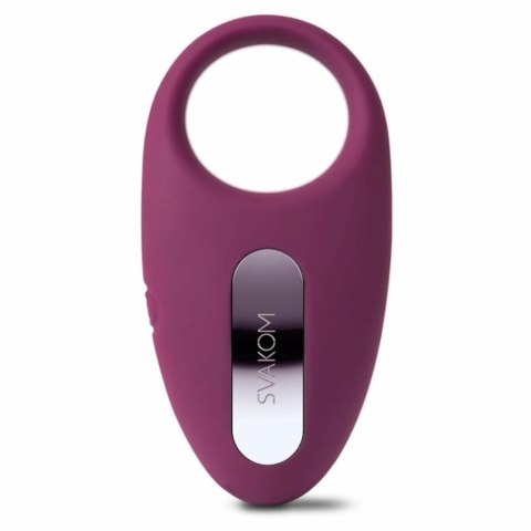 Pierścień erekcyjny wibrujący - Svakom Winni Vibrating Ring Violet