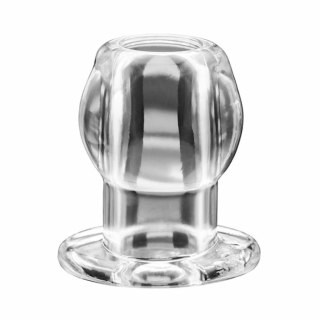 Plug analny podwójny tunel - Perfect Fit Double Tunnel Plug Large Clear Przezroczysty Duży