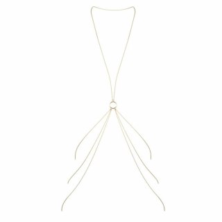 Łańcuszki na ciało ósemka - Bijoux Indiscrets Magnifique 8 Body Chain Gold