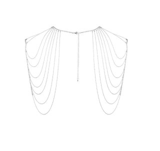 Łańcuszki na ramiona - Bijoux Indiscrets Magnifique Shoulder Jewelry Silver