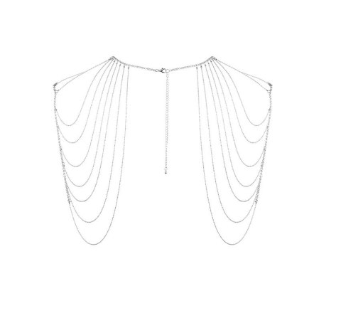 Łańcuszki na ramiona - Bijoux Indiscrets Magnifique Shoulder Jewelry Silver