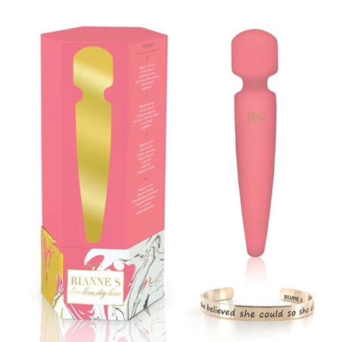 Masażer - RS Essentials Bella Mini Body Wand Coral