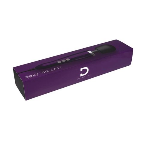 Masażer - Doxy Die Cast Wand Massager Purple