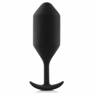 Plug analny - B-Vibe Snug Plug 4 Black