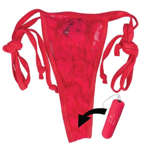 Zdalnie sterowany wibrator do majteczek - The Screaming O Remote Control Panty Vibe Red