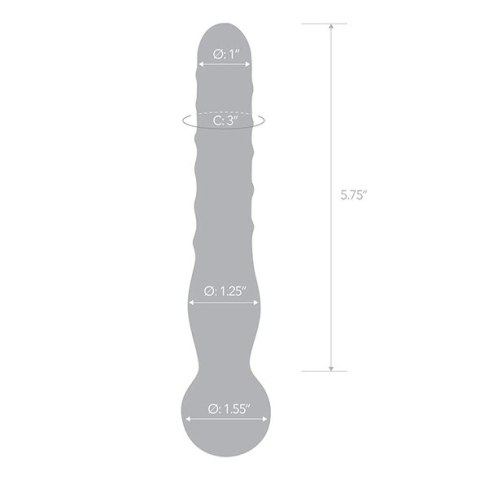 Szklane dildo - Glas Joystick