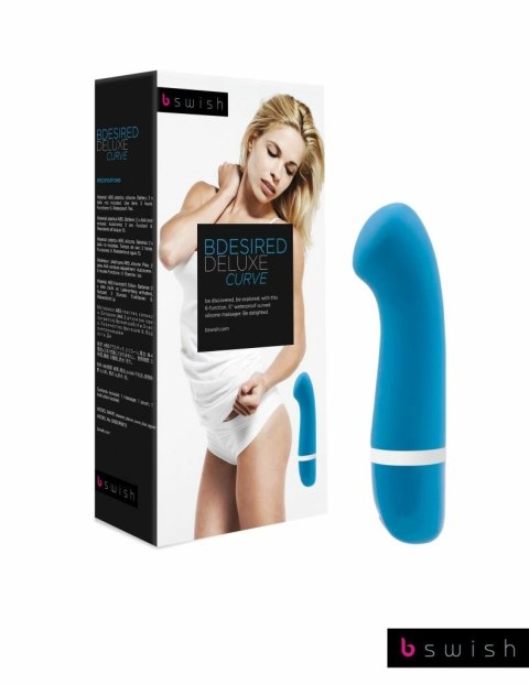 Wibrator - B Swish bdesired Deluxe Curve Blue Lagoon