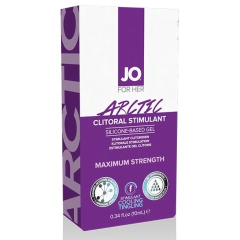 Żel stymulujący intensywny - System JO Clitoral Stimulant Cooling Arctic 10 ml