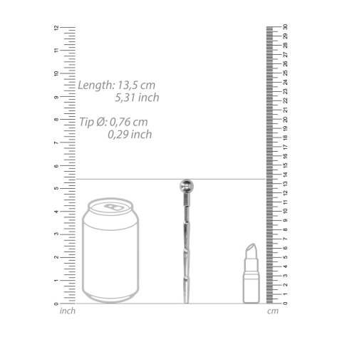 Długi stymulator do cewki moczowej 0.3 / 8 mm