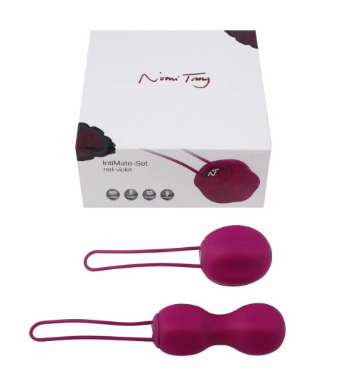 Kulki kegla - Nomi Tang Intimate Kegel Set Red Violet