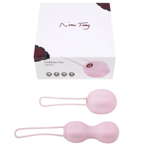 Kulki kegla - Nomi Tang Intimate Kegel Set Sakura Pink