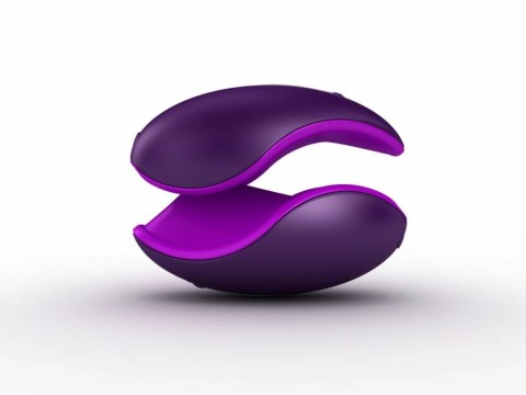 Wibrator 2 w 1 - ZINI Deux Violet/Plum