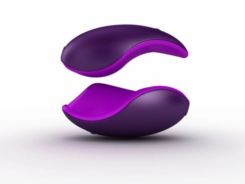 Wibrator 2 w 1 - ZINI Deux Violet/Plum