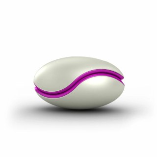 Wibrator 2 w 1 - ZINI Deux White/Plum