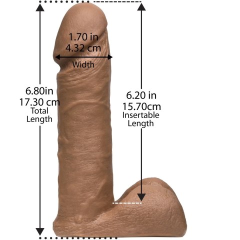 Doc Johnson - Realistyczne dildo UR3 16 cm