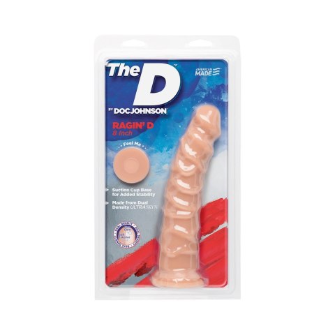 Doc Johnson - Realistyczne dildo Ragin 20 cm